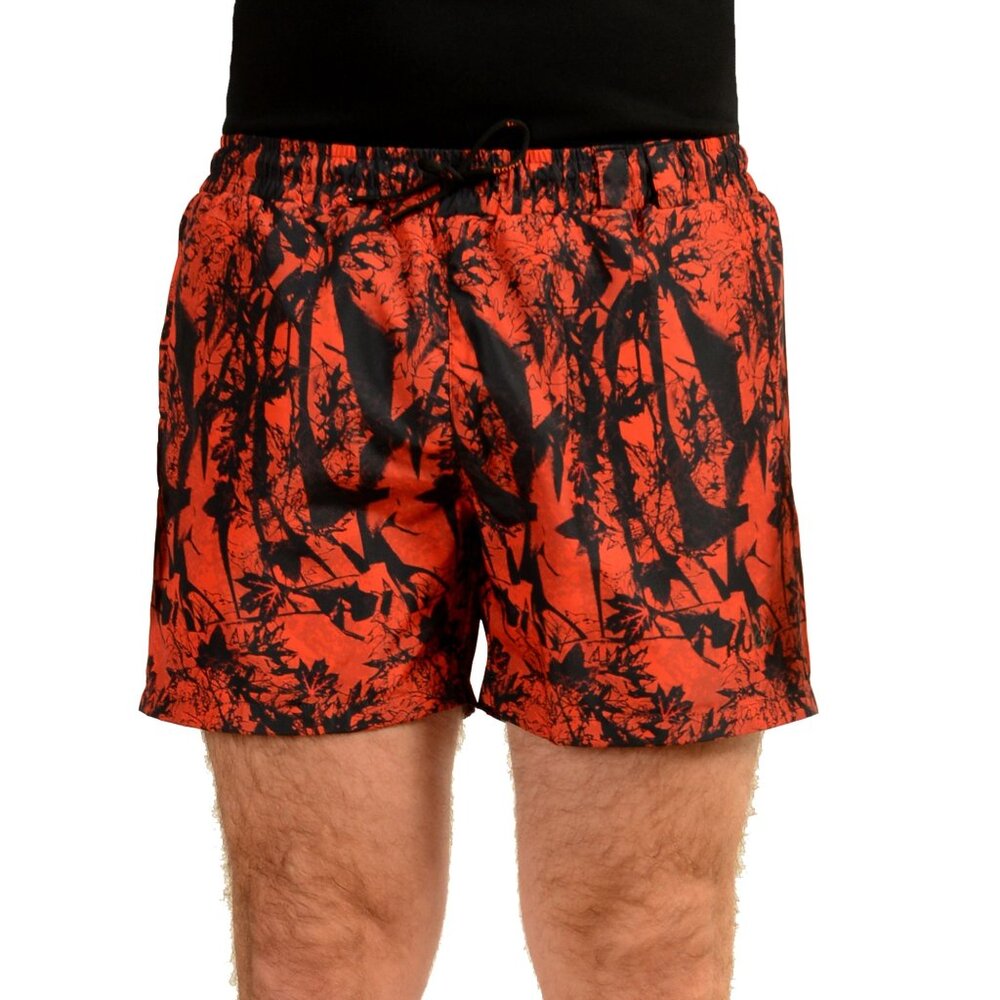 Hugo Boss Men's "BAIL" Multi-Color Swim Board Shorts US L IT 52